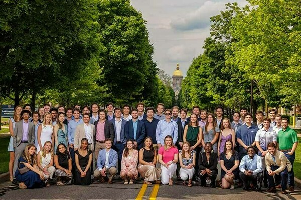 134 Notre Dame Students Graduate with Real Estate Minor in 2024
